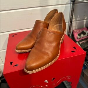Madewell leather heels